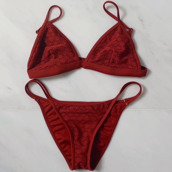 NWOT Bikini set burnt orange👙 - Picture 1 of 3